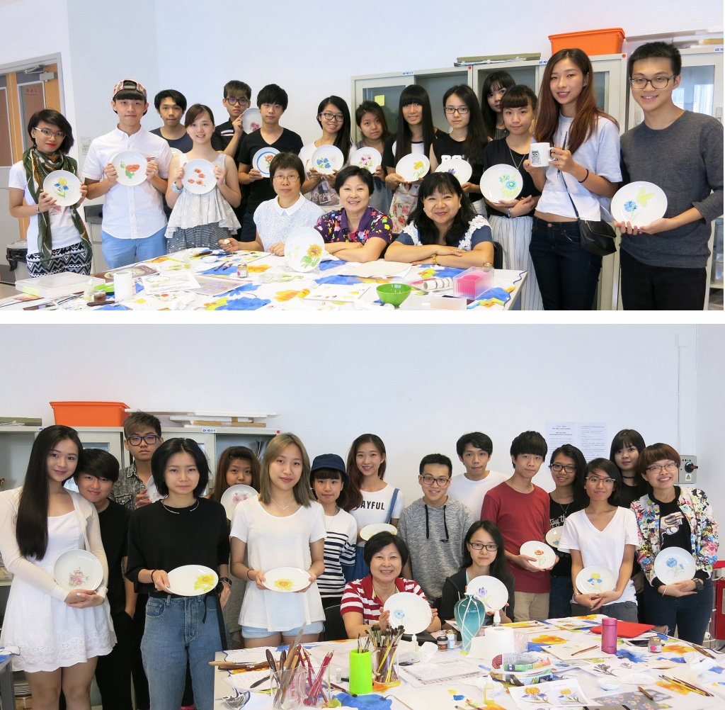 Porcelain Painting Classes CIHE IPAT Asia Chapter