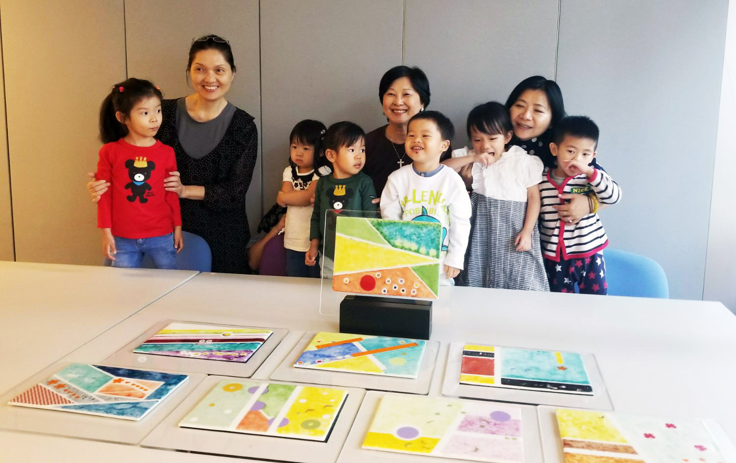 Porcelain Painting Classes Kindergarten Class IPAT Asia Chapter
