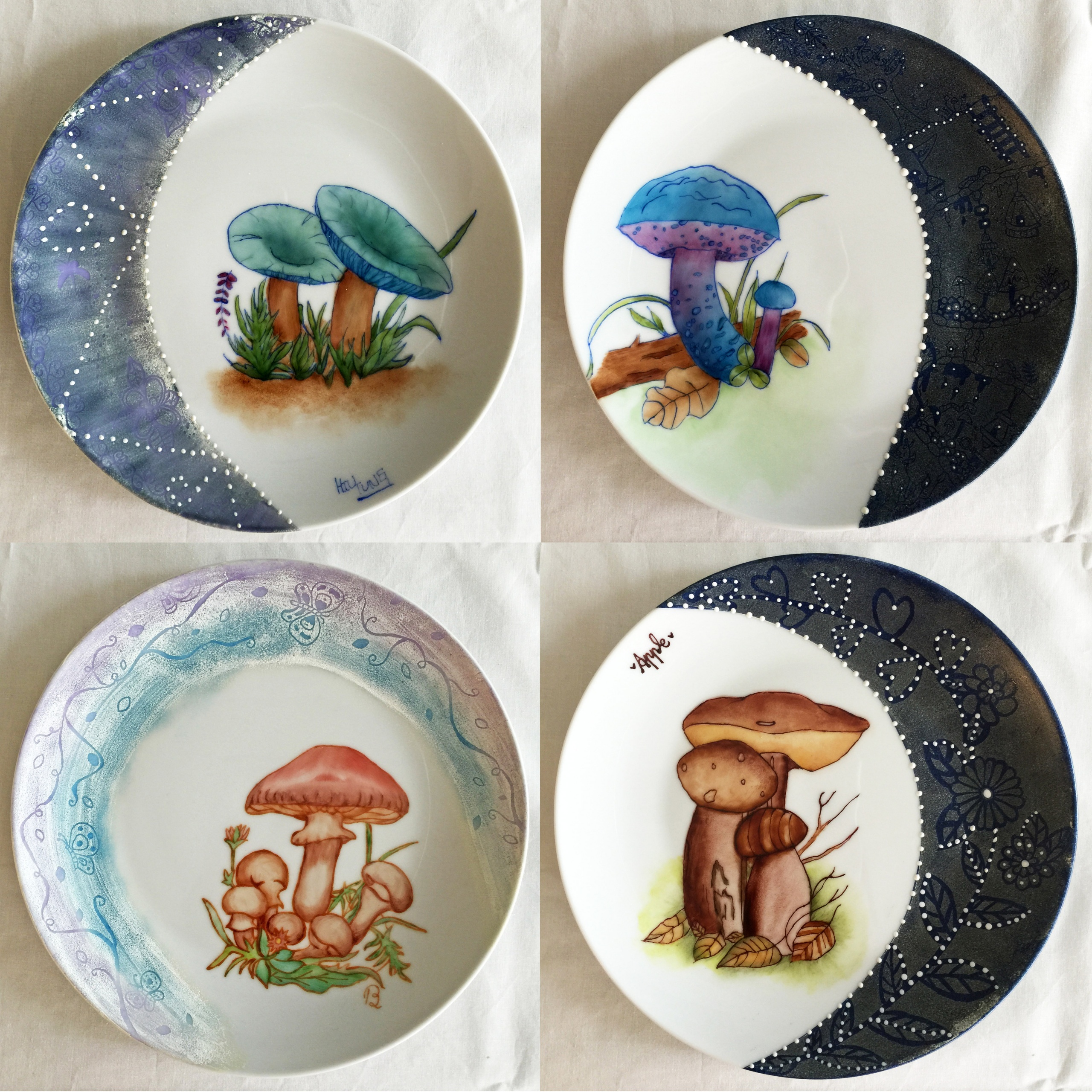 Mushrooms and Borders
