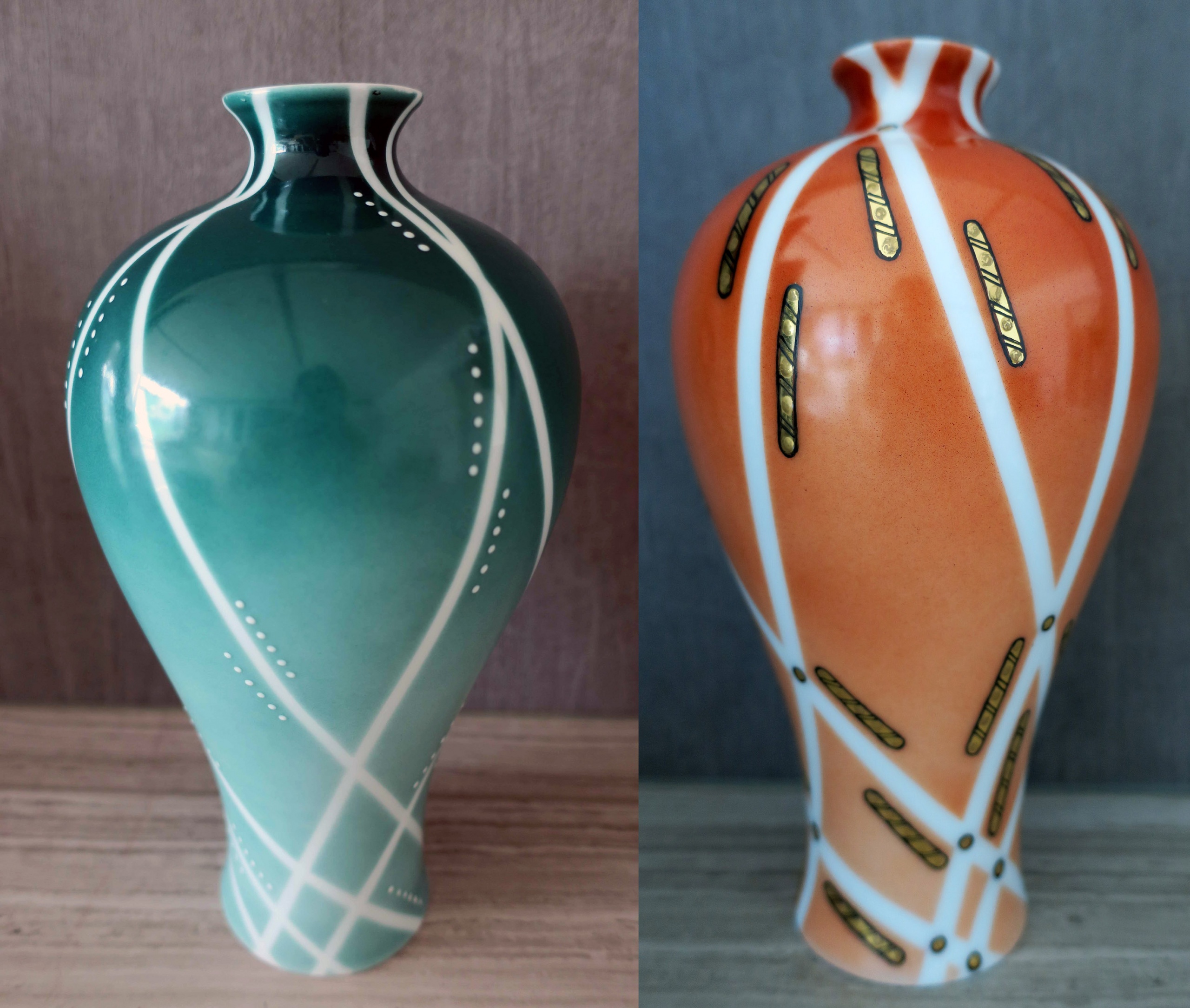 Air Brush Vases